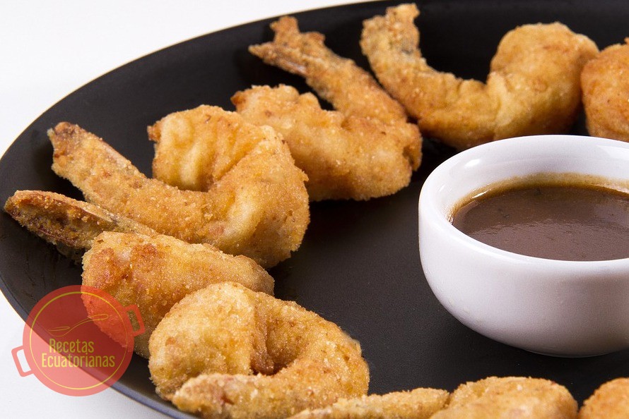 Camarones apanados