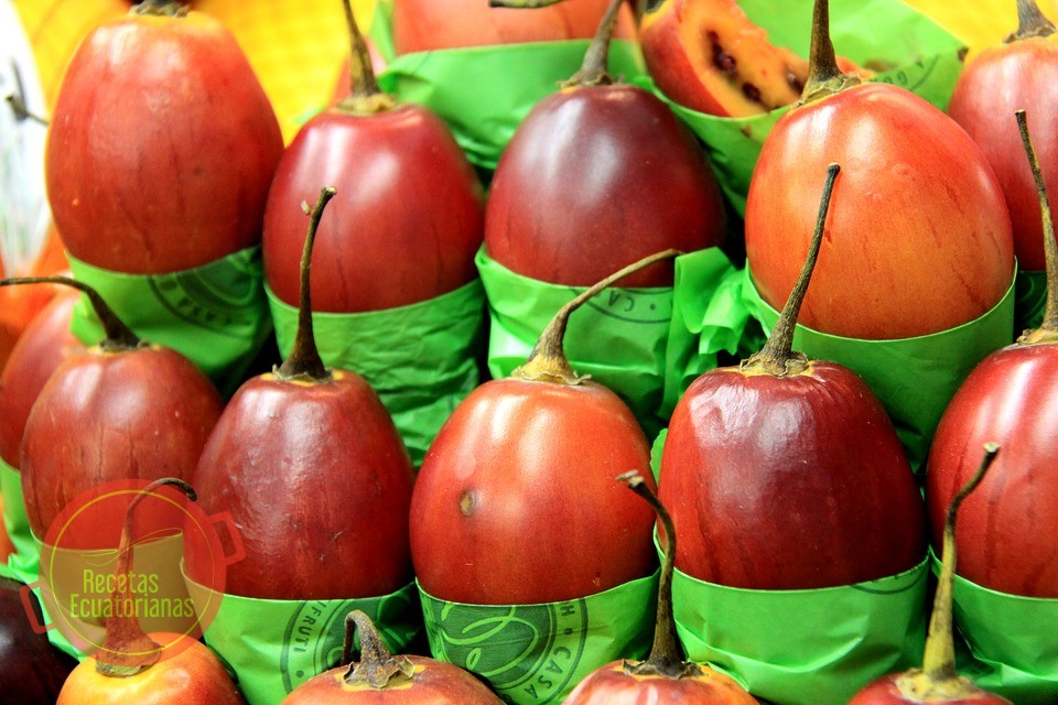 Tomate de arbol para el aji serrano