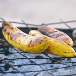 Platano maduro asado