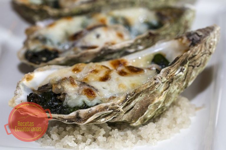 Ostras gratinadas