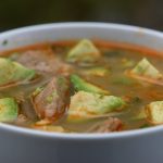 Sopa de quinua ecuatoriana